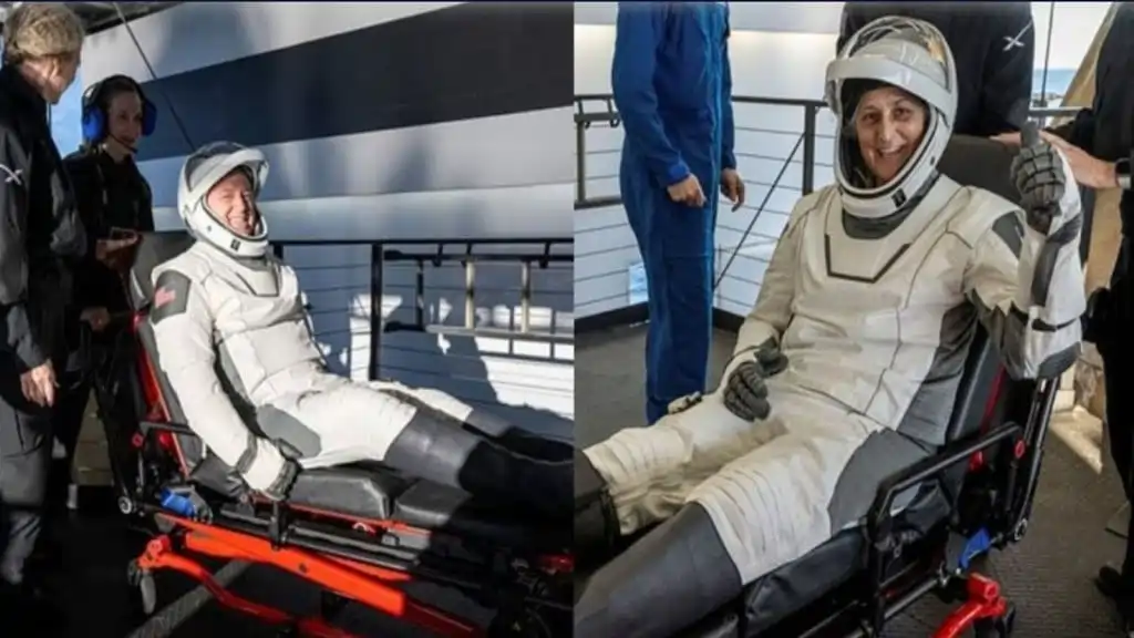 સુનિતા વિલિયમ્સ અને બુચ વિલ્મોરની 9 મહિના પછી ધરતી પર પાછા ફર્યા